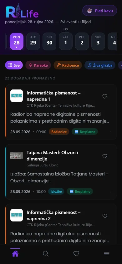 RiLife · vodič kroz Rijeku